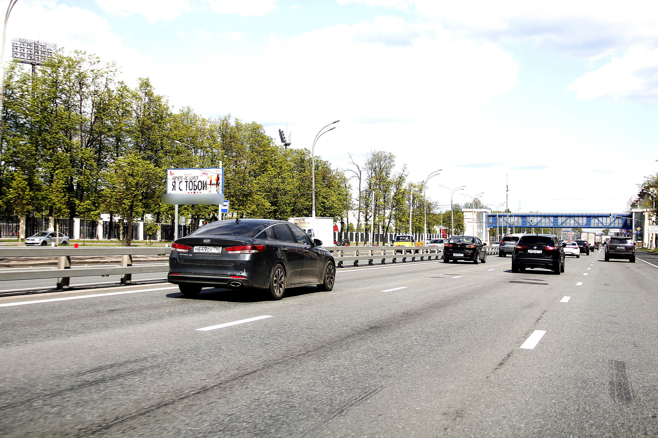 Фотография рекламного носителя, тип: Билборд 3x6, адрес: Энтузиастов ш., д.33, Москва, Россия. Сторона Б №599730