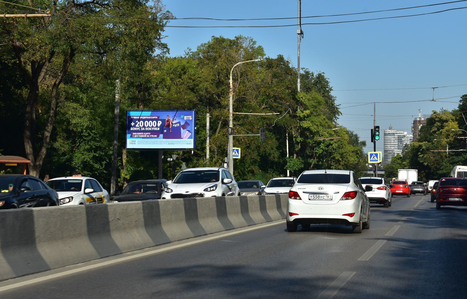 Фотография рекламного носителя, тип: Билборд 3x6, адрес: Стачки пр-т., д.29 Х Бабушкина пер., Ростов-на-Дону, Ростовская область, Россия. Сторона Б1 №1075856