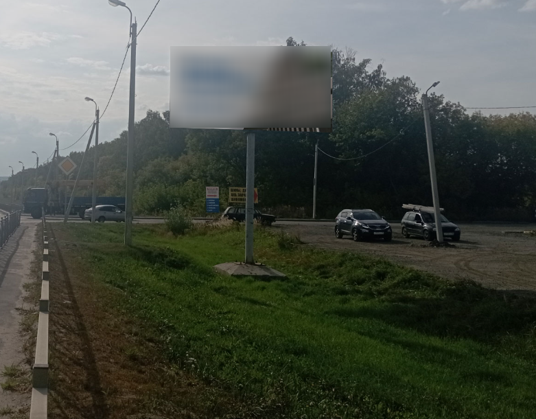 Фотография рекламного носителя, тип: Билборд 3x6, адрес: Трасса М5, 633 000м, Пенза, Пензенская область, Россия. Сторона А №1334256