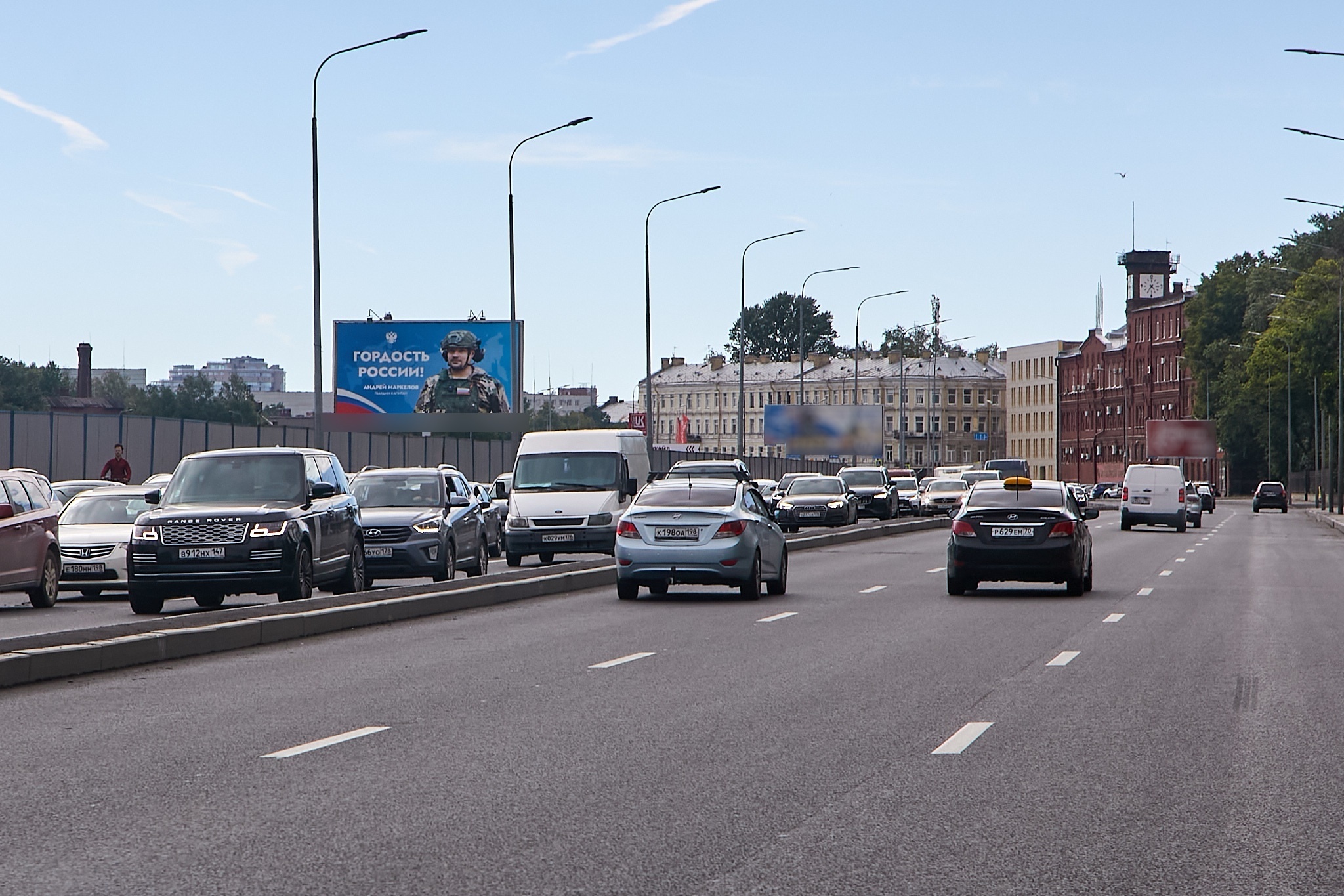 Фотография рекламного носителя, тип: Билборд 3x6, адрес: Свердловская наб., д.18Н, поз.2, Санкт-Петербург, Россия. Сторона Б №120882
