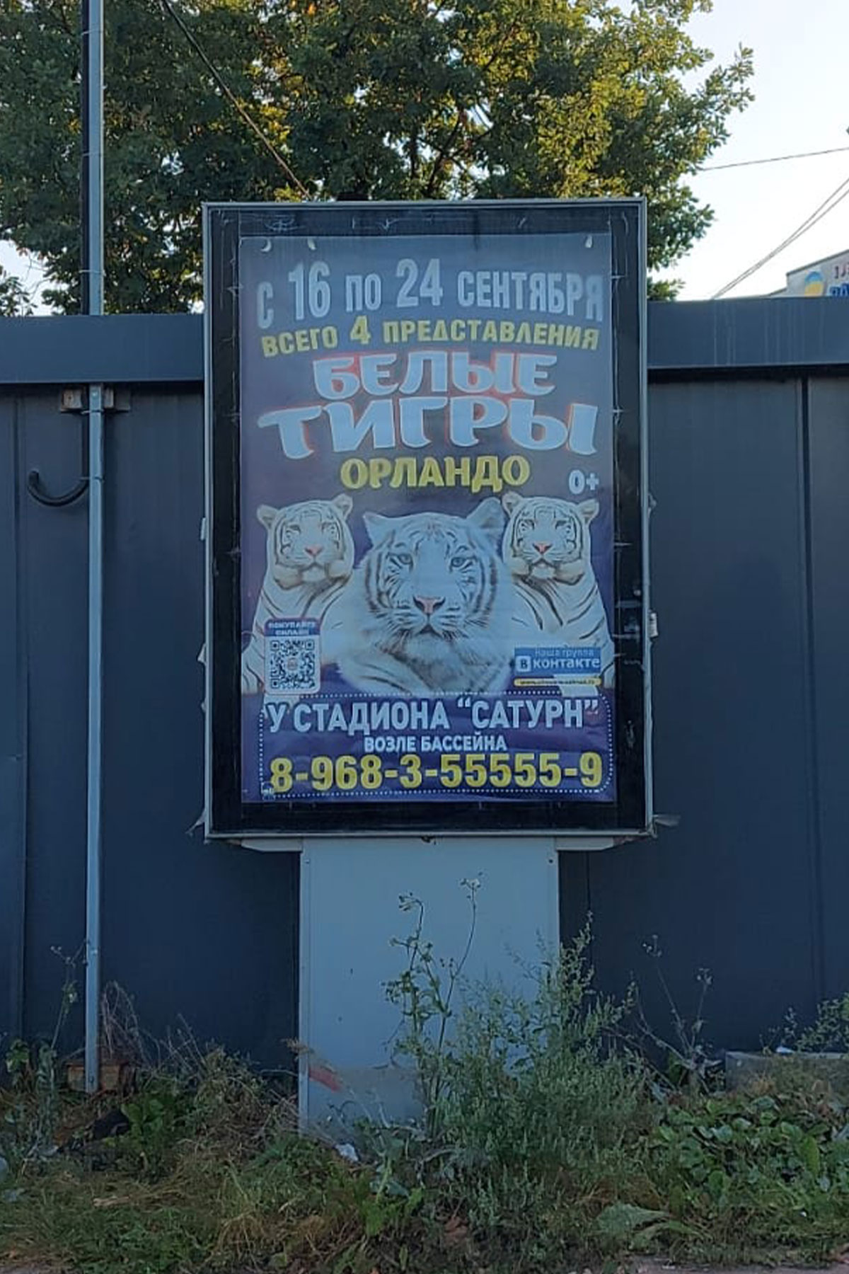 Фотография рекламного носителя, тип: Ситиформат 1.8x1.2, адрес: Советская ул., д.2, поз.3, Раменское, Московская область, Россия. Сторона A №718101