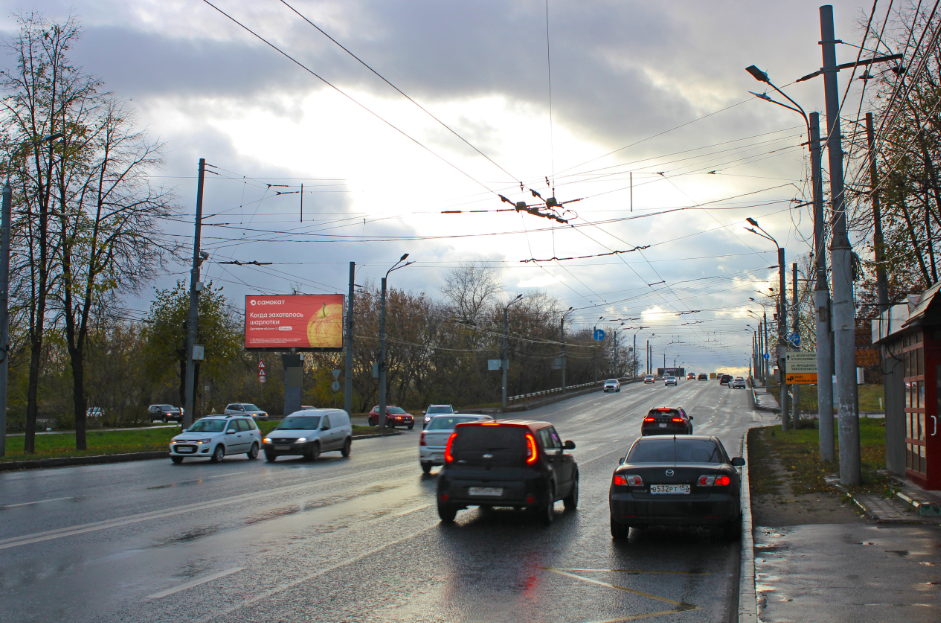 Фотография рекламного носителя, тип: Билборд 3x6, адрес: Московское ш., д.146, Нижний Новгород, Нижегородская область, Россия. Сторона B №768927