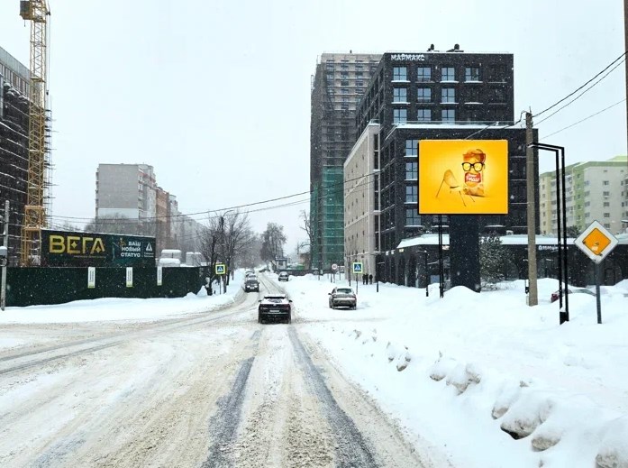 Фотография рекламного носителя, тип: Билборд 3x4, адрес: Татарская ул., д.19, Рязань, Рязанская область, Россия. Сторона А1-А10 №1075601