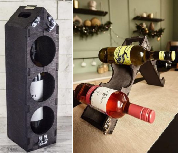 Упаковка «Скворечник для бутылок» 