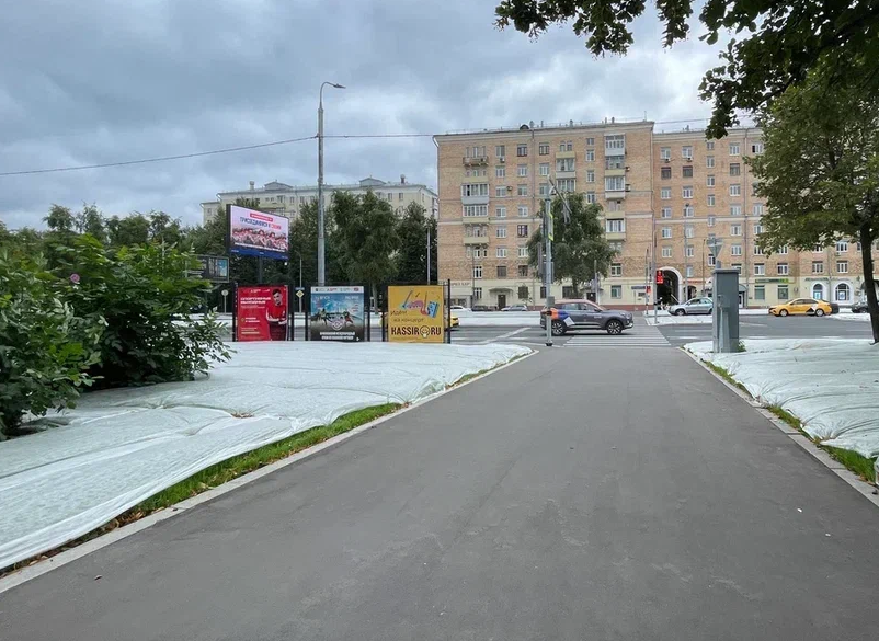 Фотография рекламного носителя, тип: Афиша 1.75x1.8, адрес: Академика Королева ул., ост. "1-я Останкинская улица", стенд 2, Москва, Россия. Сторона B №886481