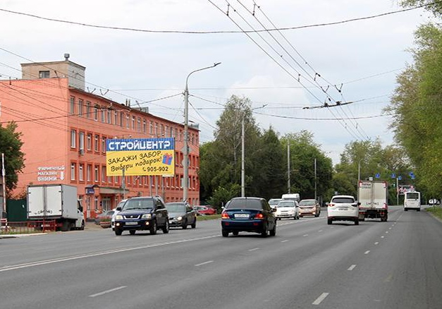 Фотография рекламного носителя, тип: Билборд 3x6, адрес: Красный Путь ул., д.163, Омск, Омская область, Россия. Сторона Б №649624