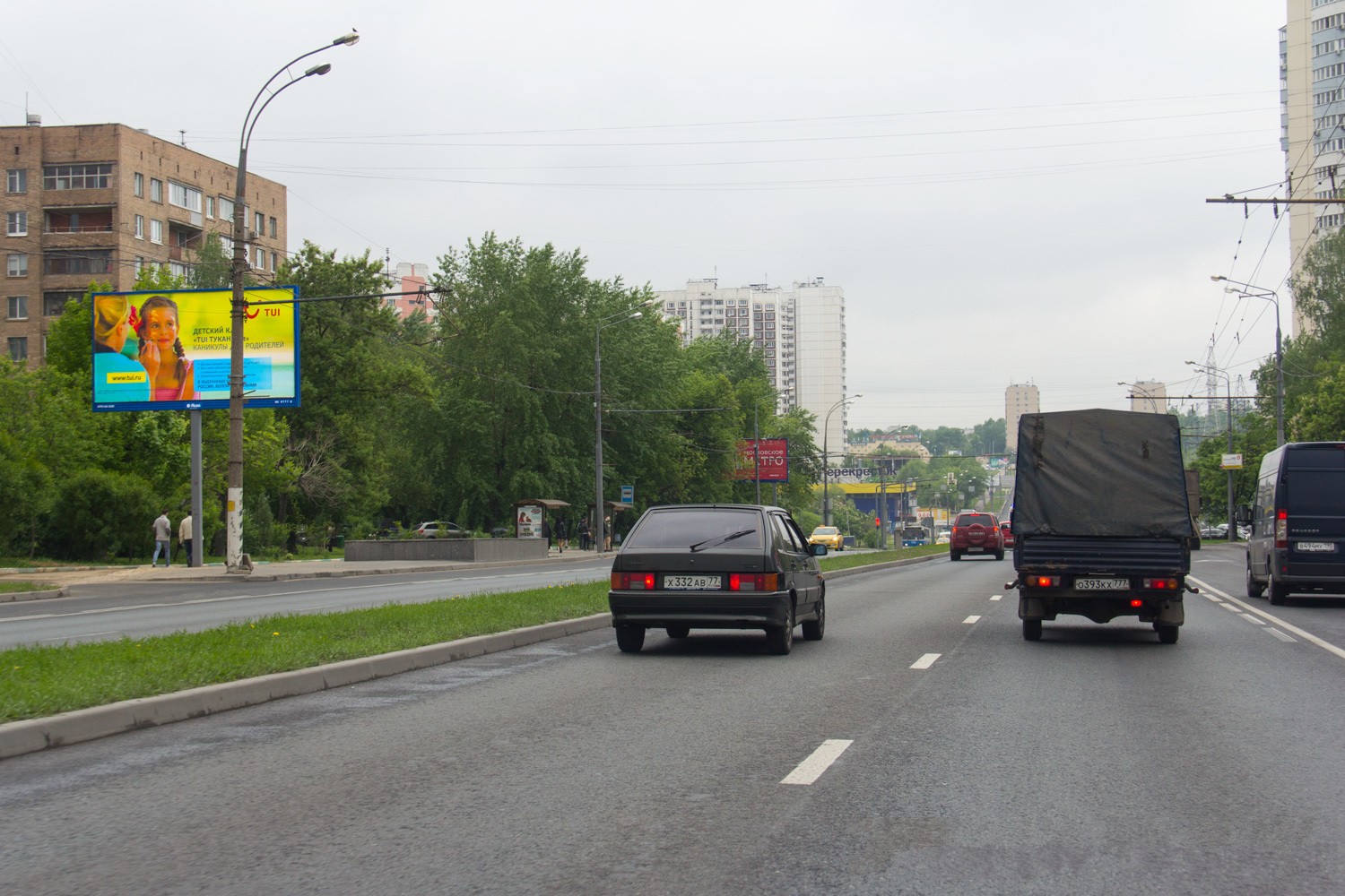 Фотография рекламного носителя, тип: Билборд 3x6, адрес: Пролетарский пр-т., д.7, Москва, Россия. Сторона Б №102450