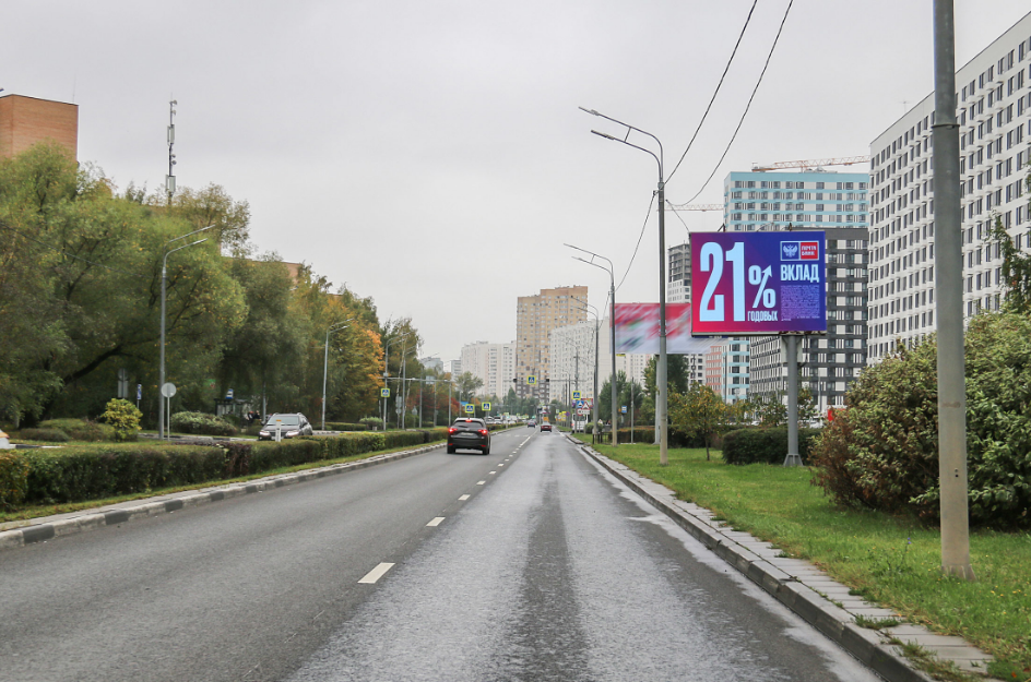 Фотография рекламного носителя, тип: Ситиборд 2.7x3.7, адрес: Юбилейная ул., д.4, Мытищи, Московская область, Россия. Сторона А1 №991737