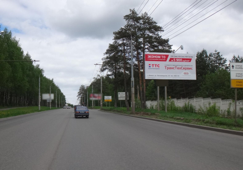Фотография рекламного носителя, тип: Билборд 3x6, адрес: Орджоникидзе ул. Х Ракетная ул., поз.3, Ижевск, Республика Удмуртия, Россия. Сторона A №670080