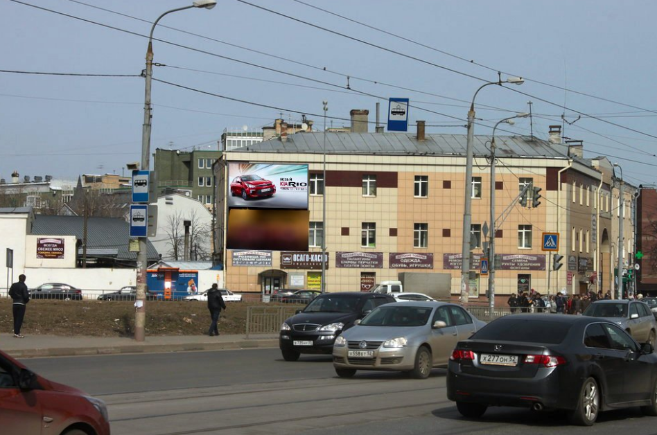 Фотография рекламного носителя, тип: Брандмауэр, адрес: Крупская ул. X Белинского ул., поз.1, Нижний Новгород, Нижегородская область, Россия. Сторона A1 №813753