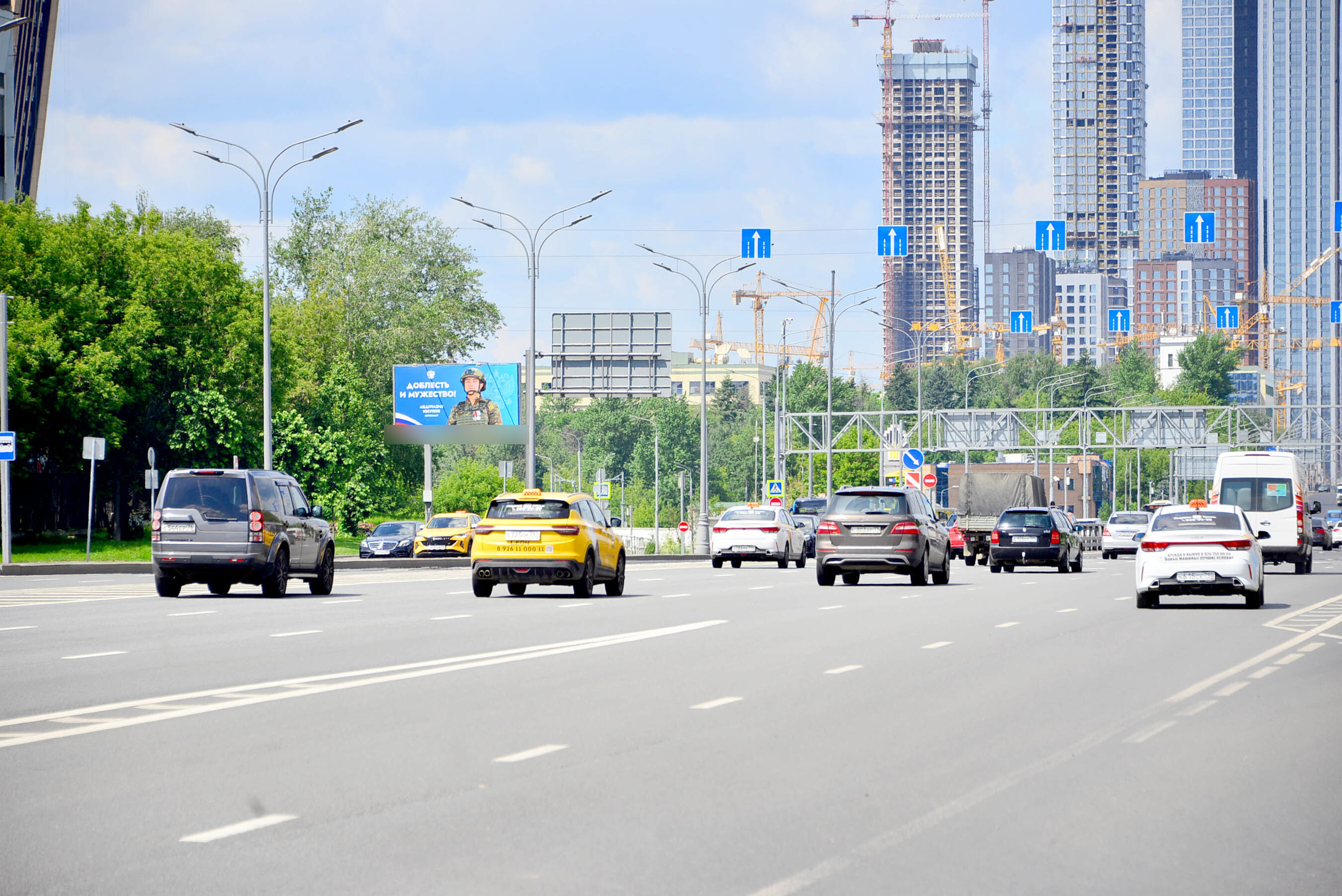 Фотография рекламного носителя, тип: Билборд 3x6, адрес: Волоколамское ш., д.77, Москва, Россия. Сторона Б №388426