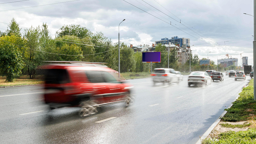 Фотография рекламного носителя, тип: Билборд 3x6, адрес: Мулланура Вахитова ул., поз.3, Казань, Республика Татарстан, Россия. Сторона B №678986