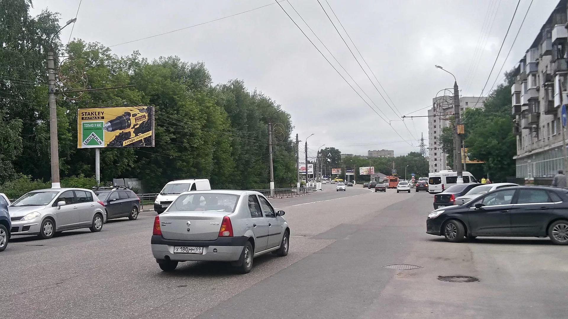 Фотография рекламного носителя, тип: Билборд 3x6, адрес: Волоколамский пр-т., д.9, Тверь, Тверская область, Россия. Сторона В №228301