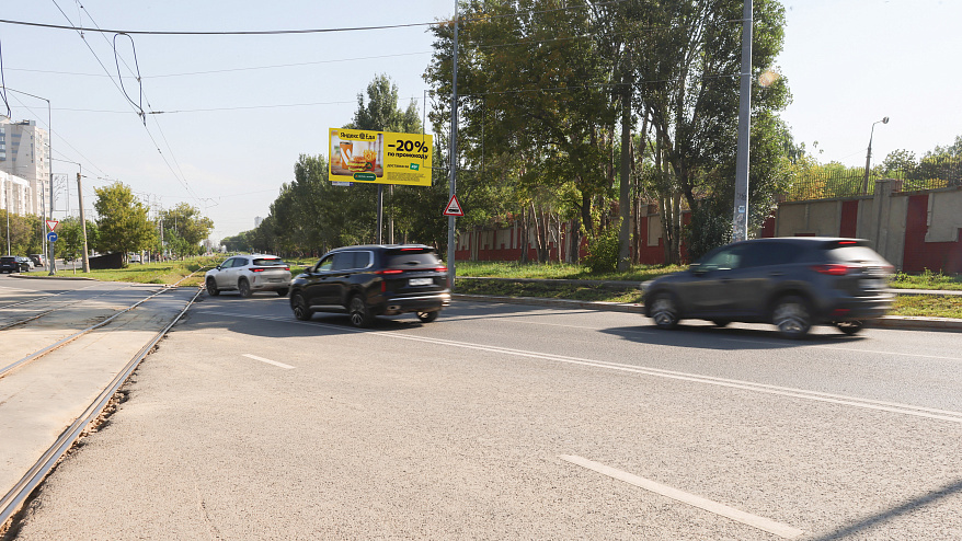 Фотография рекламного носителя, тип: Билборд 3x6, адрес: Ново-Садовая ул., д.313, Самара, Самарская область, Россия. Сторона А №790859