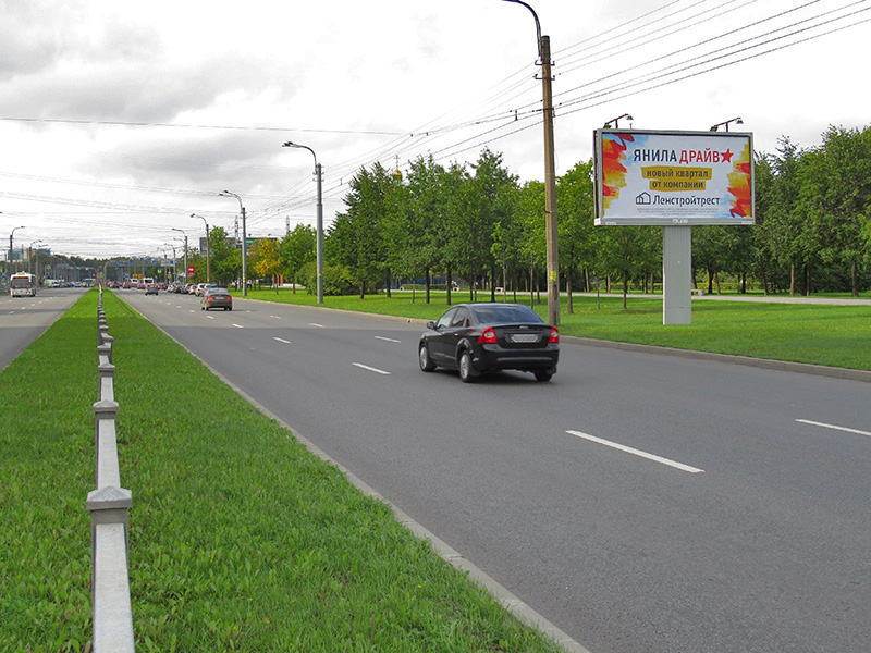 Фотография рекламного носителя, тип: Билборд 3x6, адрес: Косыгина пр-т., д.11, Санкт-Петербург, Россия. Сторона A №169033
