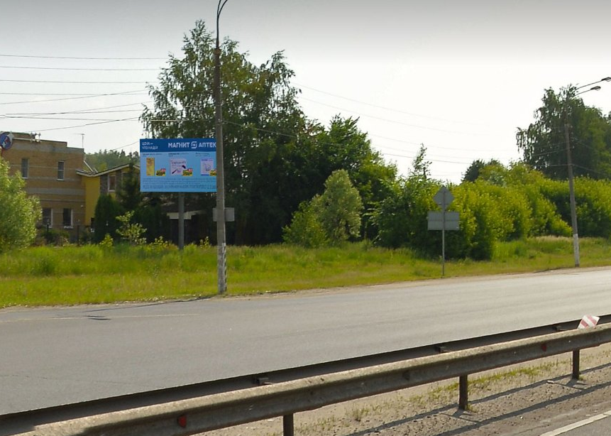 Фотография рекламного носителя, тип: Билборд 3x6, адрес: Советская ул., д.106, Кстово, Нижегородская область, Россия. Сторона B №1378354