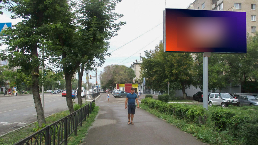 Фотография рекламного носителя, тип: Билборд 3x6, адрес: Карла Маркса пр-т., д.119, Магнитогорск, Челябинская область, Россия. Сторона А №509418