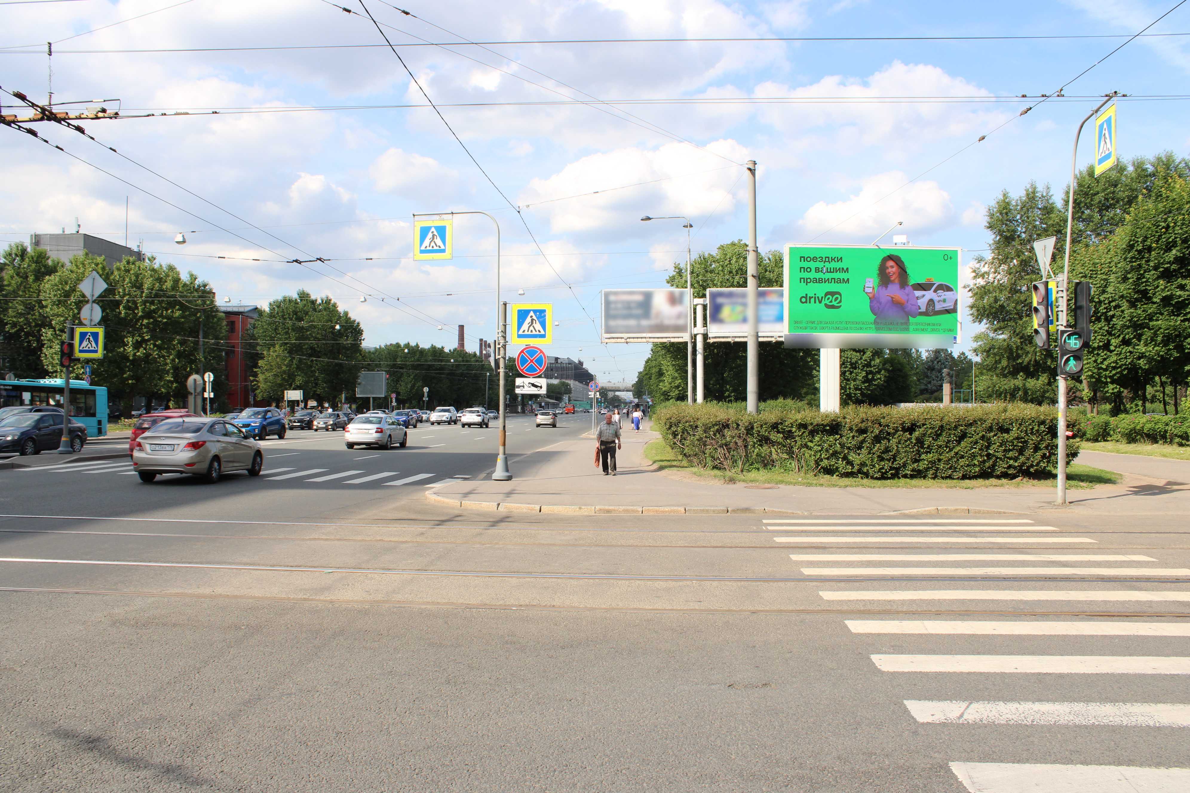 Фотография рекламного носителя, тип: Билборд 3x6, адрес: Стачек пр-т. Х Новостроек ул., Санкт-Петербург, Россия. Сторона А1 №105773