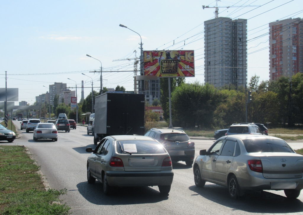 Фотография рекламного носителя, тип: Билборд 3x6, адрес: Университетский пр-т., Волгоград, Волгоградская область, Россия. Сторона А №111345
