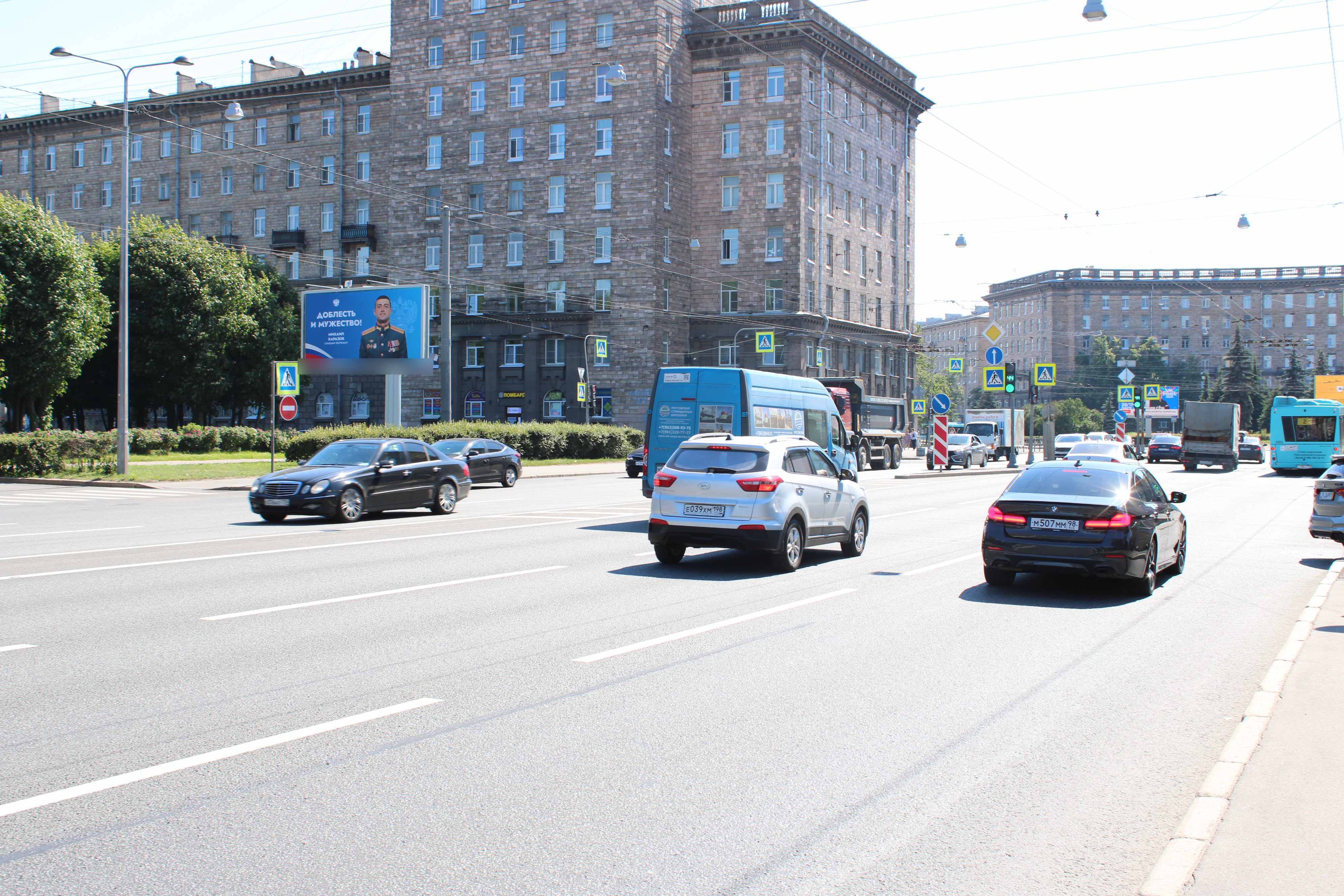 Фотография рекламного носителя, тип: Билборд 3x6, адрес: Стачек пр-т. Х Новостроек ул., Санкт-Петербург, Россия. Сторона Б №105774