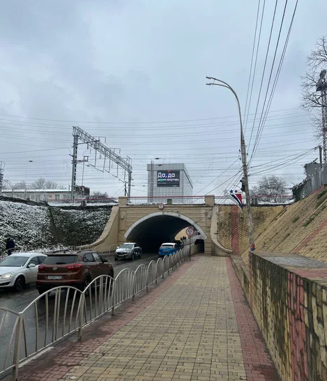 Фотография рекламного носителя, тип: Медиафасад, адрес: Кирова ул., д.57А, Армавир, Краснодарский край, Россия. Сторона А1-A10 №1060162