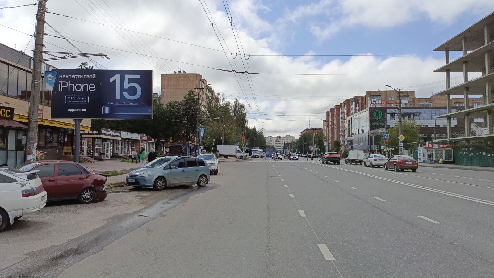 Фотография рекламного носителя, тип: Билборд 3x6, адрес: Нормандия-Неман ул., напротив д.30, Смоленск, Смоленская область, Россия. Сторона Б №383081
