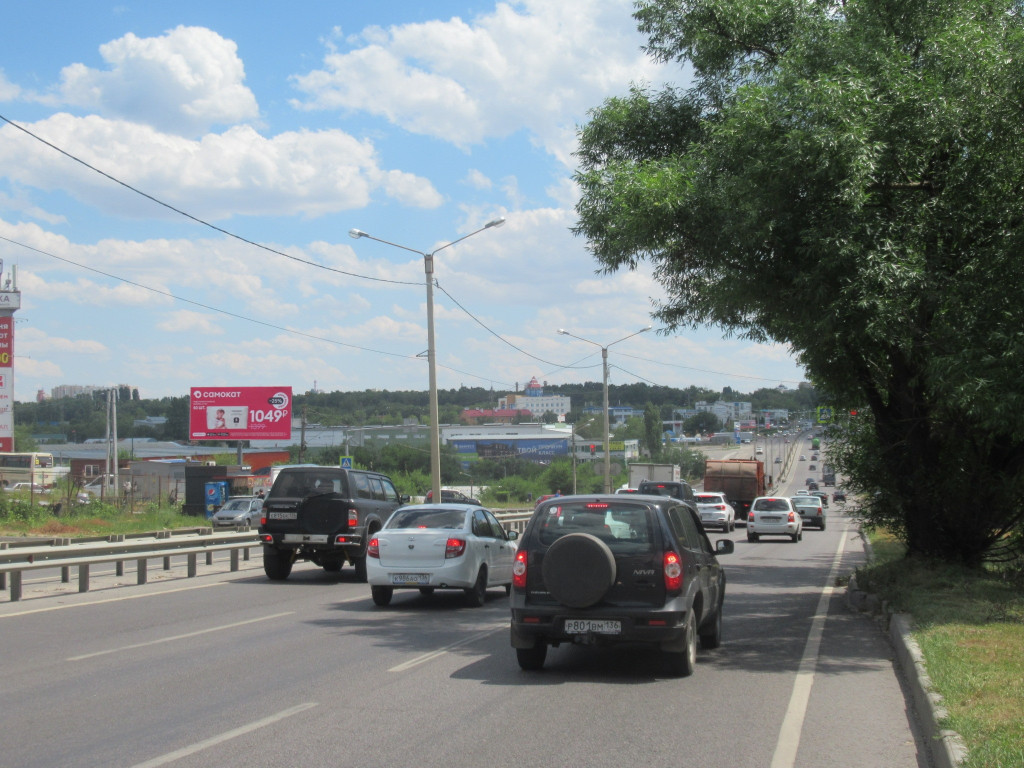 Фотография рекламного носителя, тип: Билборд 3x6, адрес: Героев Сибиряков ул., въезд на территорию строительной ярмарки, Воронеж, Воронежская область, Россия. Сторона Б №111906