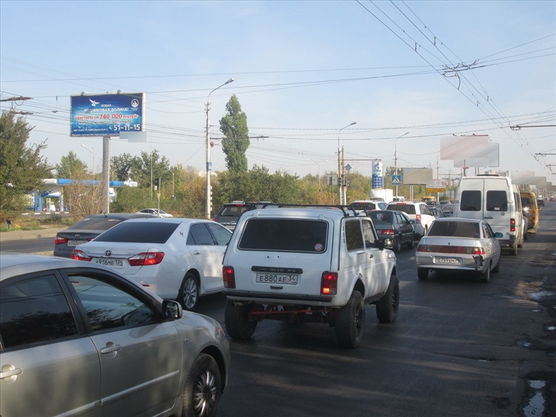 Фотография рекламного носителя, тип: Билборд 3x6, адрес: Университетский пр-т., Волгоград, Волгоградская область, Россия. Сторона Б №111346