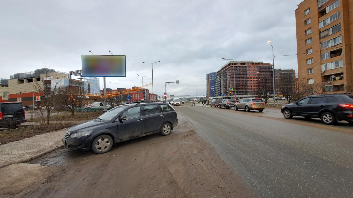 Фотография рекламного носителя, тип: Билборд 3x6, адрес: Боголюбова пр-т. Х Вернова ул., д.3а, Дубна, Московская область, Россия. Сторона Б №1014659