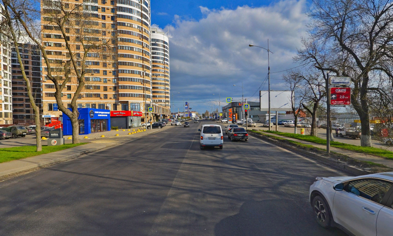 Фотография рекламного носителя, тип: Билборд 3x6, адрес: Бородинская ул., д.160, Краснодар, Краснодарский край, Россия. Сторона А №234249
