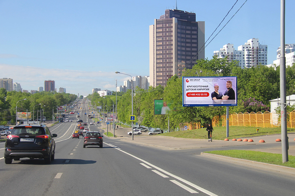Фотография рекламного носителя, тип: Билборд 3x6, адрес: Севастопольский пр-т., д.24А, Москва, Россия. Сторона А №118027