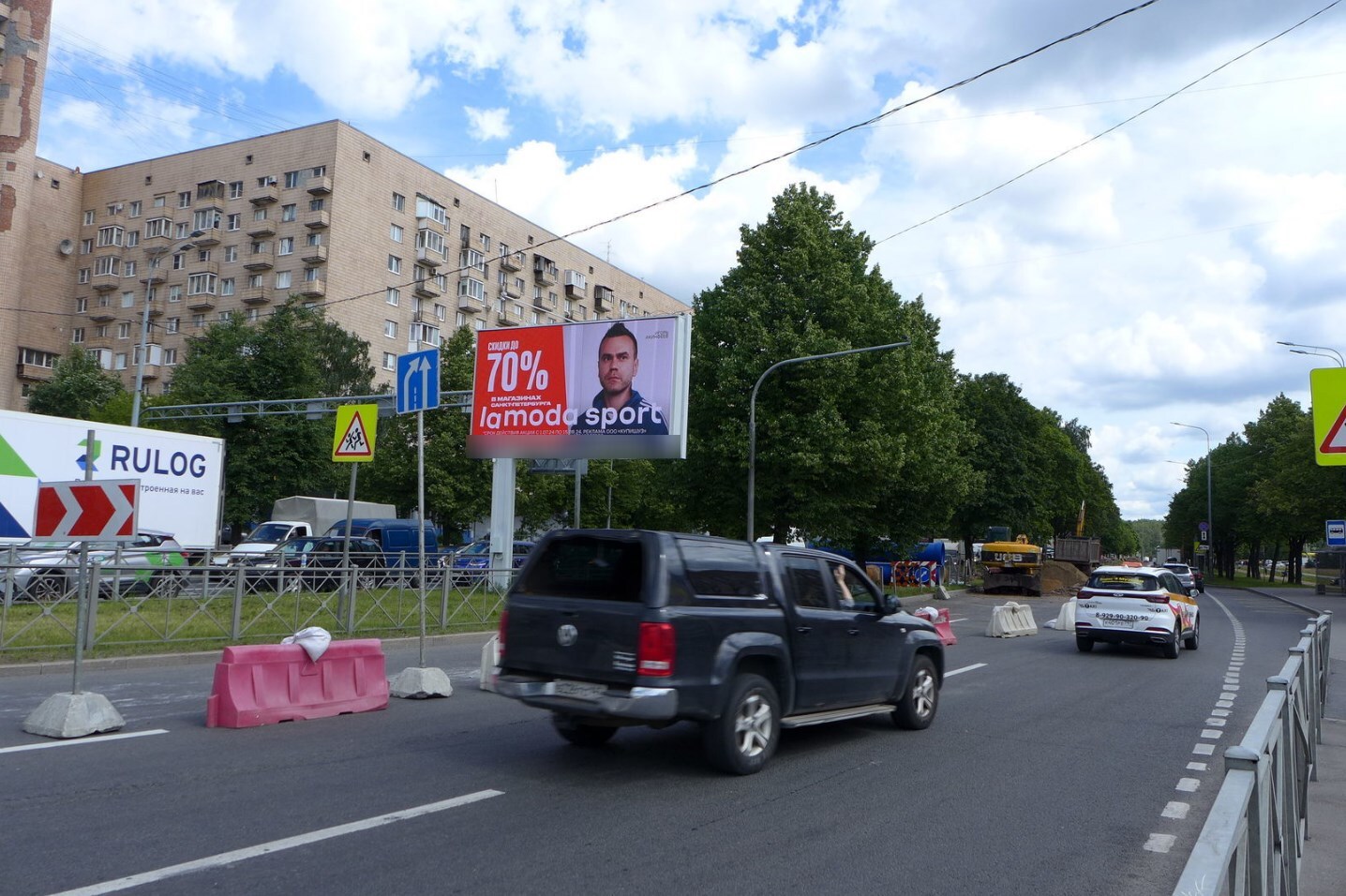 Фотография рекламного носителя, тип: Билборд 3x6, адрес: Непокоренных пр-т., д.47 Х Гражданский пр-т., Санкт-Петербург, Россия. Сторона А1 №118825