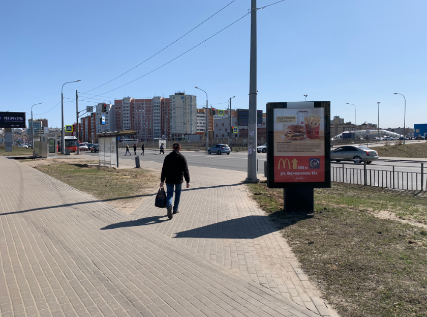 Фотография рекламного носителя, тип: Ситиформат 1.8x1.2, адрес: Карла Маркса ул., ТЦ Седьмое Небо, Нижний Новгород, Нижегородская область, Россия. Сторона B1-B5 №768682