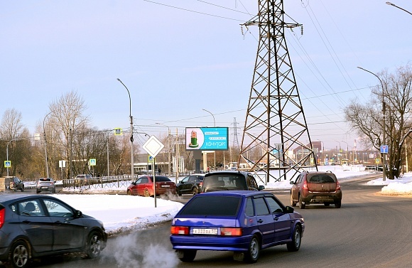 Фотография рекламного носителя, тип: Билборд 3x6, адрес: Державина ул., д.1, Великий Новгород, Новгородская область, Россия. Сторона A1-A10 №397605