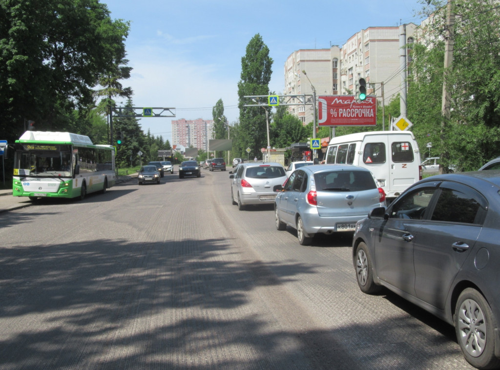Фотография рекламного носителя, тип: Билборд 3x6, адрес: Ломоносова ул., д.114/10, Воронеж, Воронежская область, Россия. Сторона А1-А3 №111620