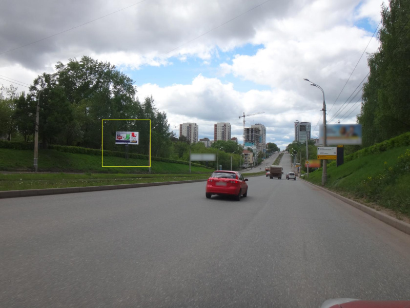 Фотография рекламного носителя, тип: Билборд 3x6, адрес: Ленина ул., РКВД, поз.2, Ижевск, Республика Удмуртия, Россия. Сторона B №670860