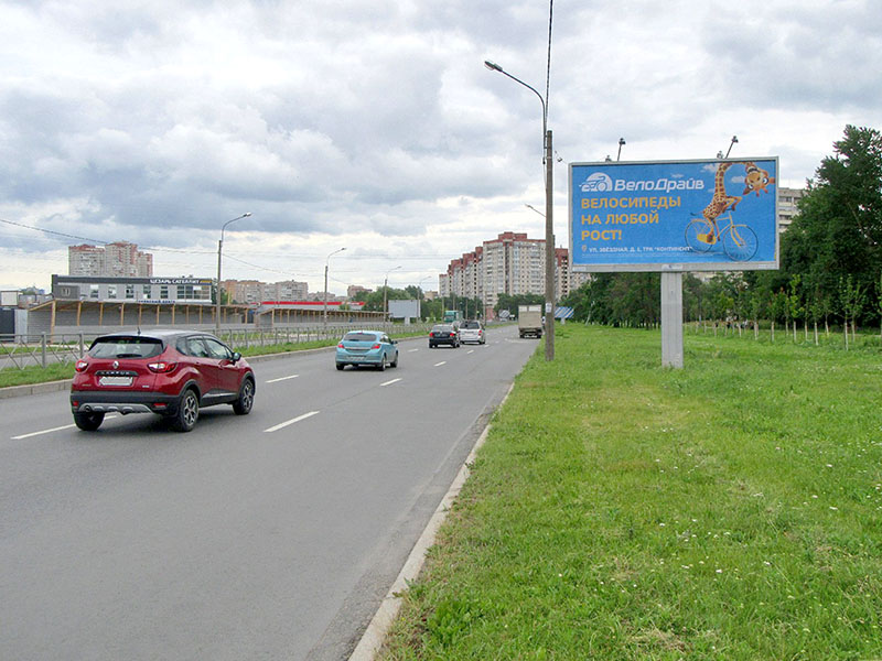 Фотография рекламного носителя, тип: Билборд 3x6, адрес: Орджоникидзе ул., д.44а, Санкт-Петербург, Россия. Сторона А №164177