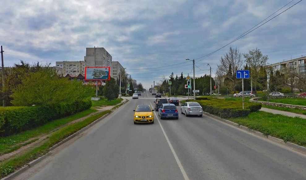 Фотография рекламного носителя, тип: Билборд 3x6, адрес: Борисова ул. Х Героев Бреста ул., Севастополь, Россия. Сторона Б №364736