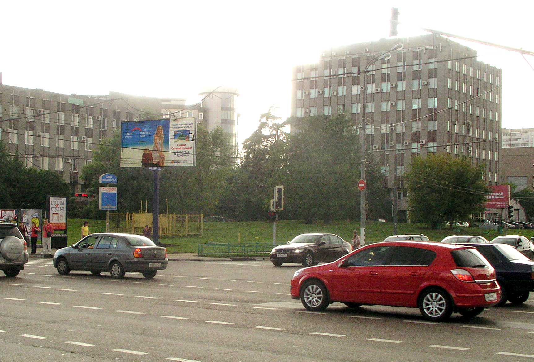 Фотография рекламного носителя, тип: Билборд 3x6, адрес: Нахимовский пр-т., д.31, Москва, Россия. Сторона B №13199