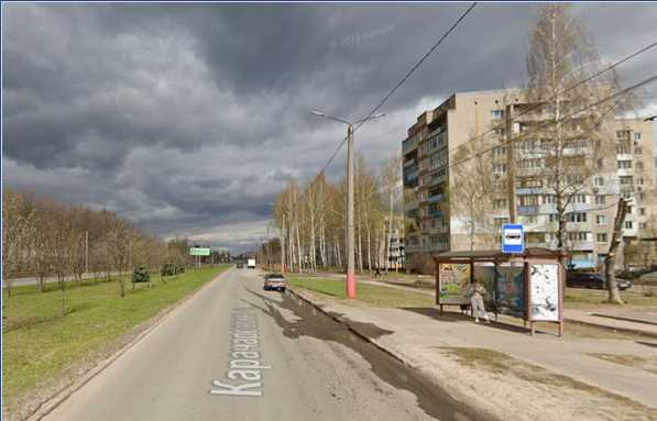 Фотография рекламного носителя, тип: Остановка 1.8x1.2, адрес: Карачаровское ш., Муром, Владимирская область, Россия. Сторона А №1335573