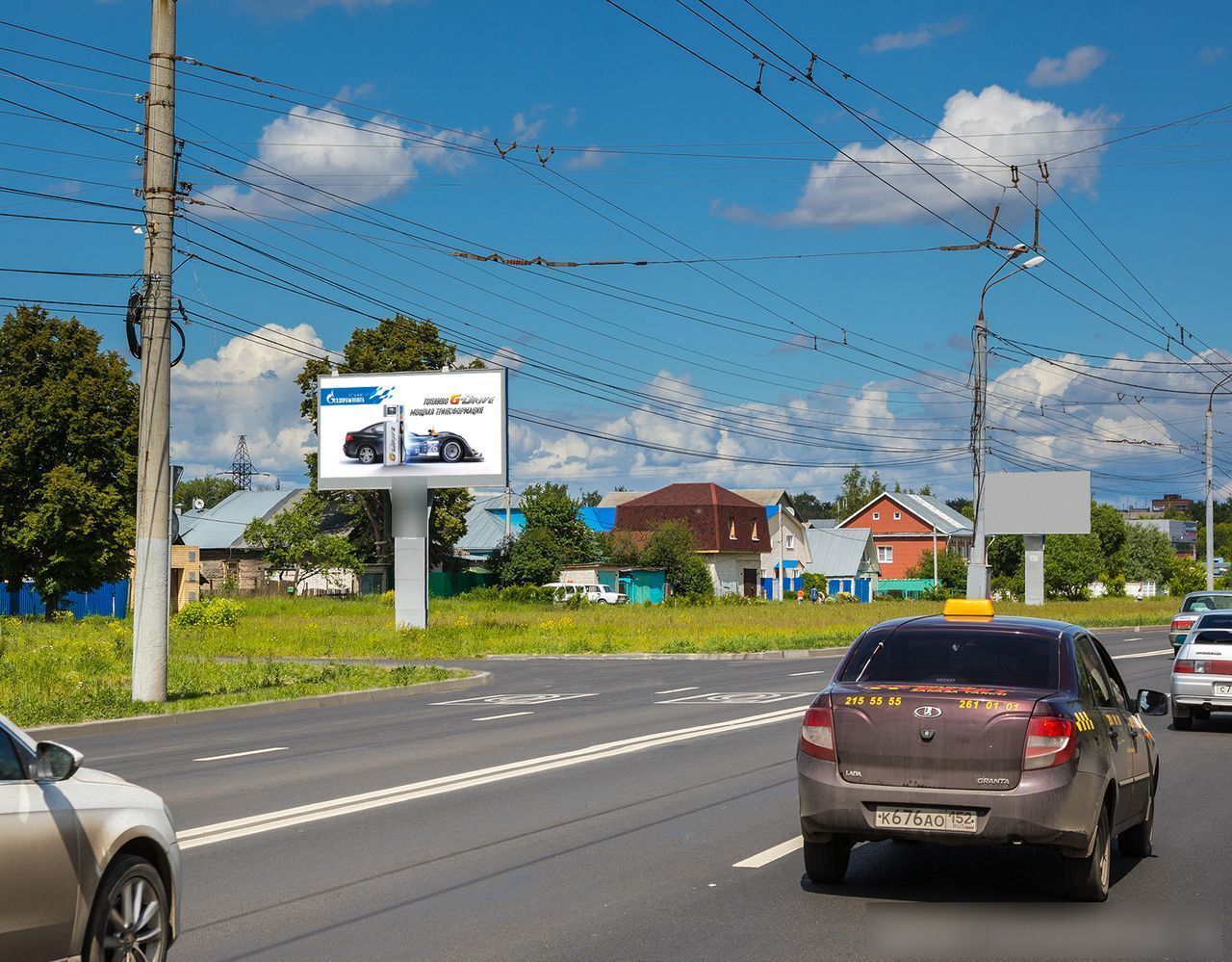Фотография рекламного носителя, тип: Билборд 3x6, адрес: Гайдара ул. Х Безлесная ул., Нижний Новгород, Нижегородская область, Россия. Сторона Б №123742