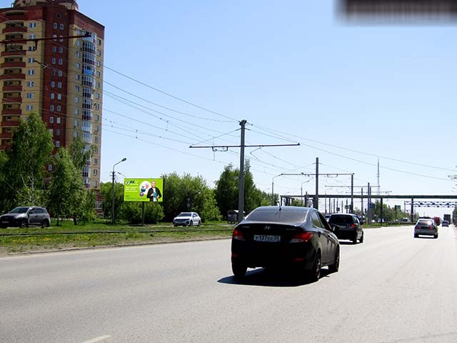 Фотография рекламного носителя, тип: Билборд 3x6, адрес: Заозерная ул., д.27, Омск, Омская область, Россия. Сторона Б №197372