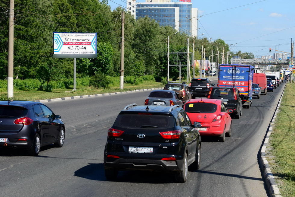 Фотография рекламного носителя, тип: Билборд 3x6, адрес: Московское ш., д.51/2, Рязань, Рязанская область, Россия. Сторона Б1 №598931