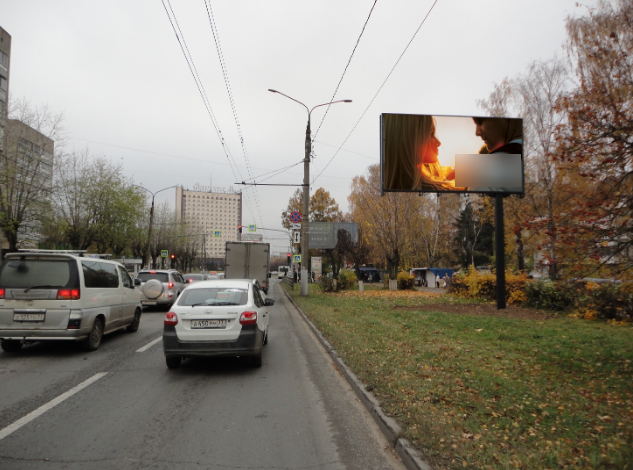 Фотография рекламного носителя, тип: Билборд 3x6, адрес: Строителей пр-т., д.46, Владимир, Владимирская область, Россия. Сторона А1 №394022