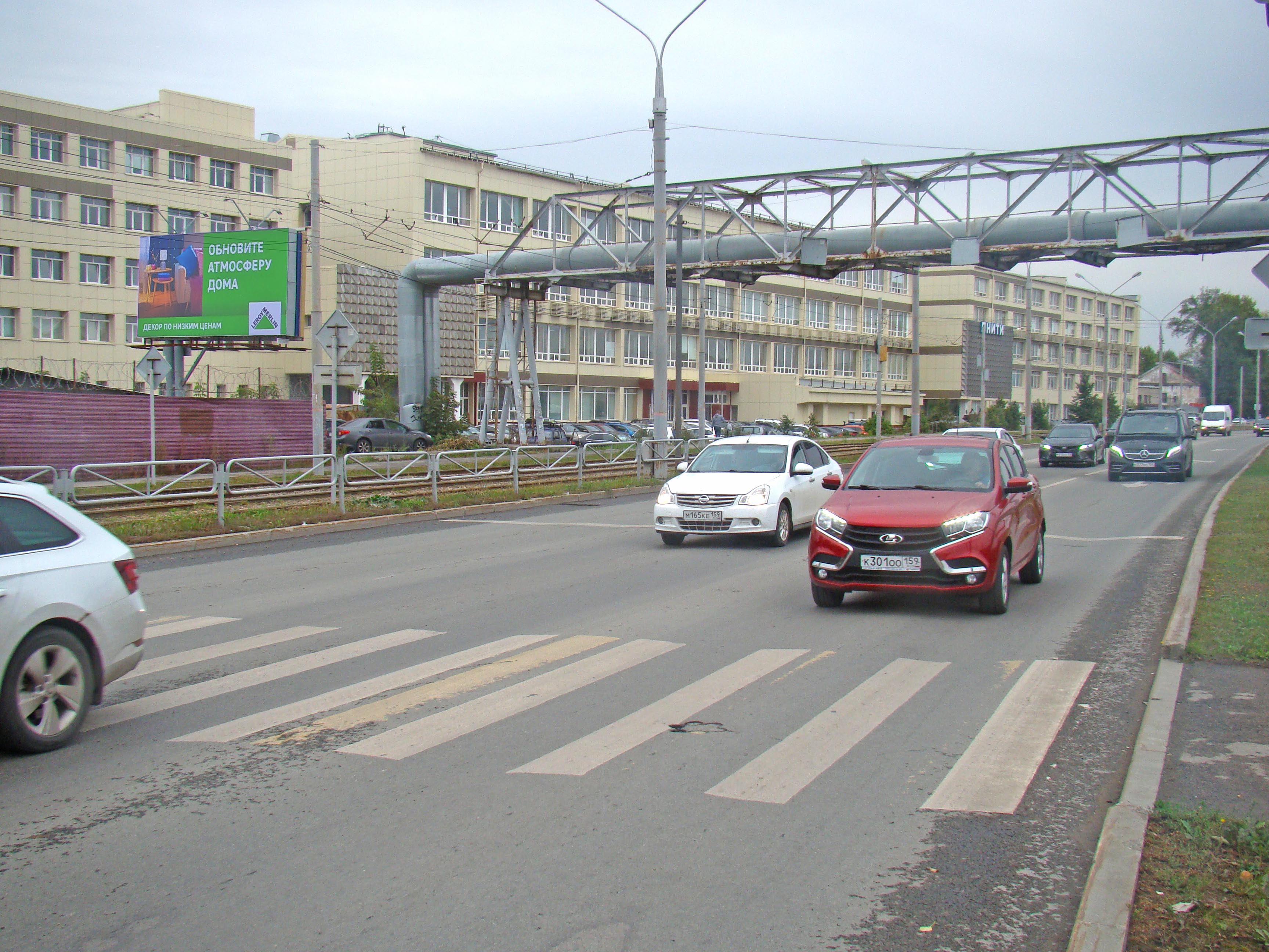 Фотография рекламного носителя, тип: Билборд 3x6, адрес: Героев Хасана ул., д.41, Пермь, Пермский край, Россия. Сторона B №966490