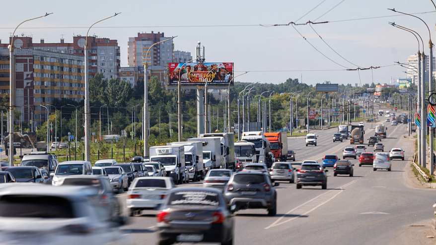 Фотография рекламного носителя, тип: Суперсайт 4x12, адрес: Лукашевича ул., поз.2, Омск, Омская область, Россия. Сторона В №1009802