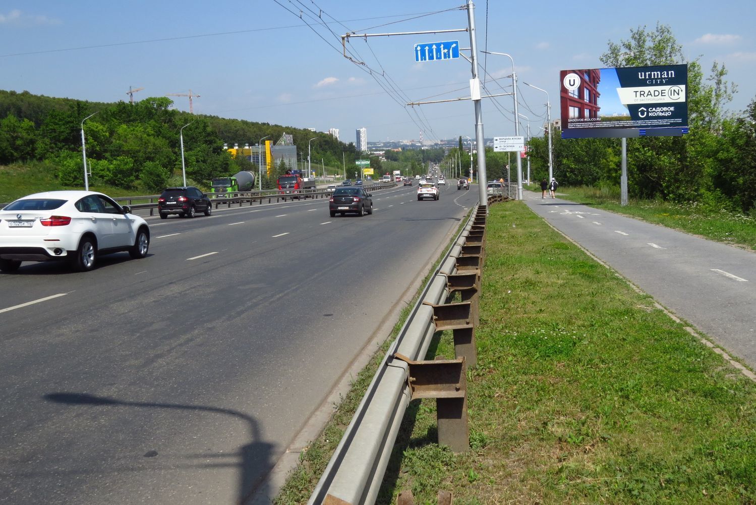 Фотография рекламного носителя, тип: Билборд 3x6, адрес: Белоозерская ул., д.7 X Сипайловская ул., Уфа, Республика Башкортостан, Россия. Сторона А №91846