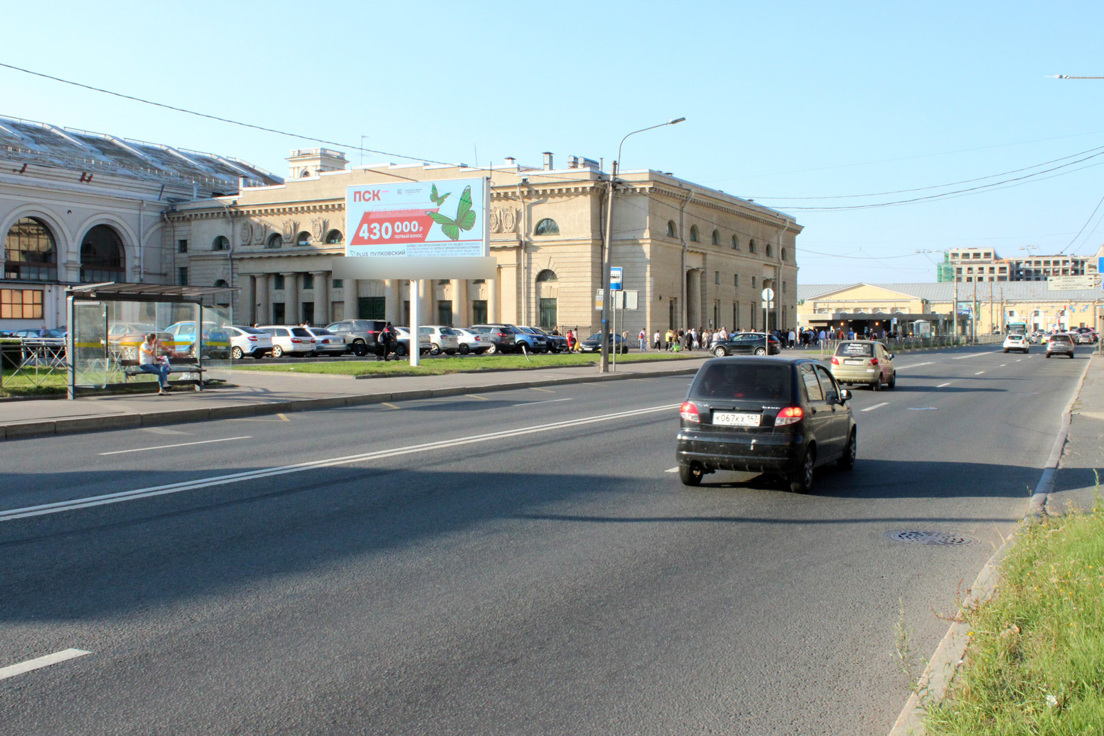 Фотография рекламного носителя, тип: Билборд 3x6, адрес: Митрофаньевское ш., д.1, корп.2, Санкт-Петербург, Россия. Сторона Б1 №718044