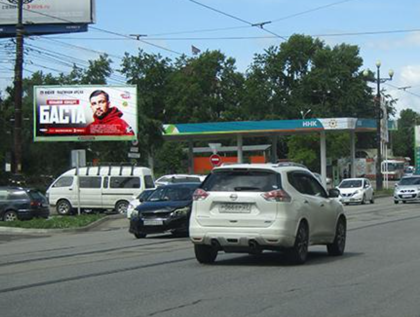 Фотография рекламного носителя, тип: Билборд 3x6, адрес: Воронежская ул., Хабаровск, Хабаровский край, Россия. Сторона Б №198722