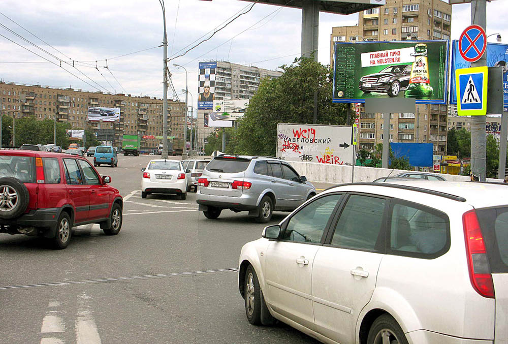 Фотография рекламного носителя, тип: Билборд 3x6, адрес: Бутырская ул., поз.2, Москва, Россия. Сторона A №14575